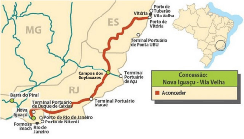 Malha Ferrovi Ria Rio De Janeiro Conhe A As Vias E Suas Concess Es