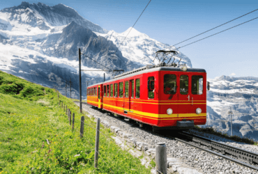Como é composta a malha ferroviária da europa.